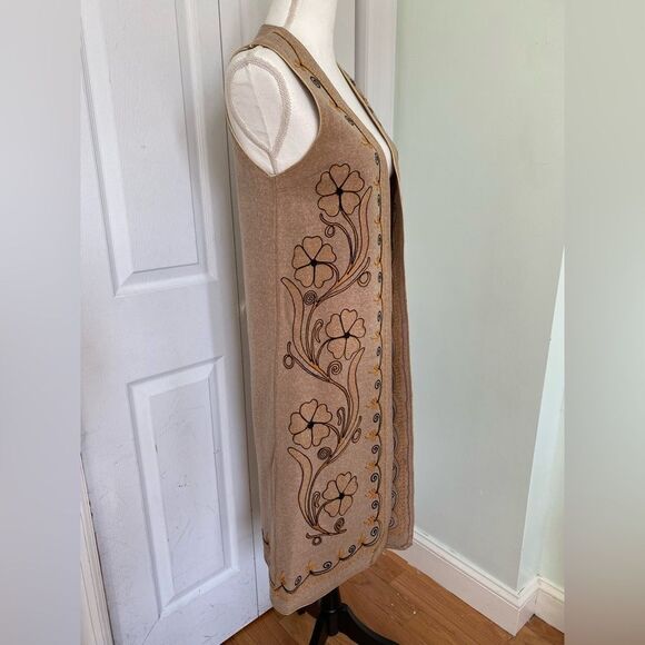 Maxi Bohemian 90s does 70s Vest - Picture 2 of 9